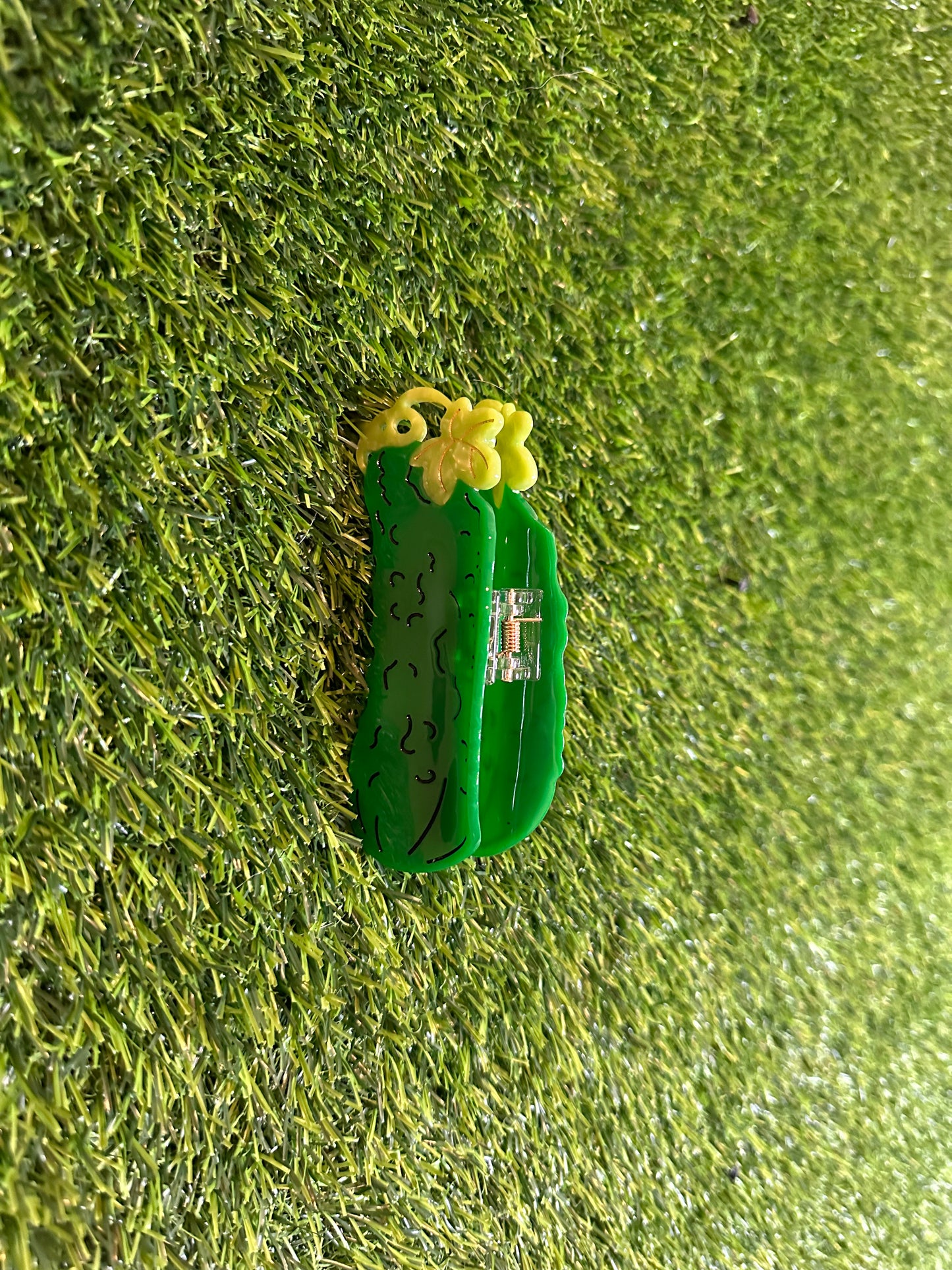 Pickle Hair Claw
