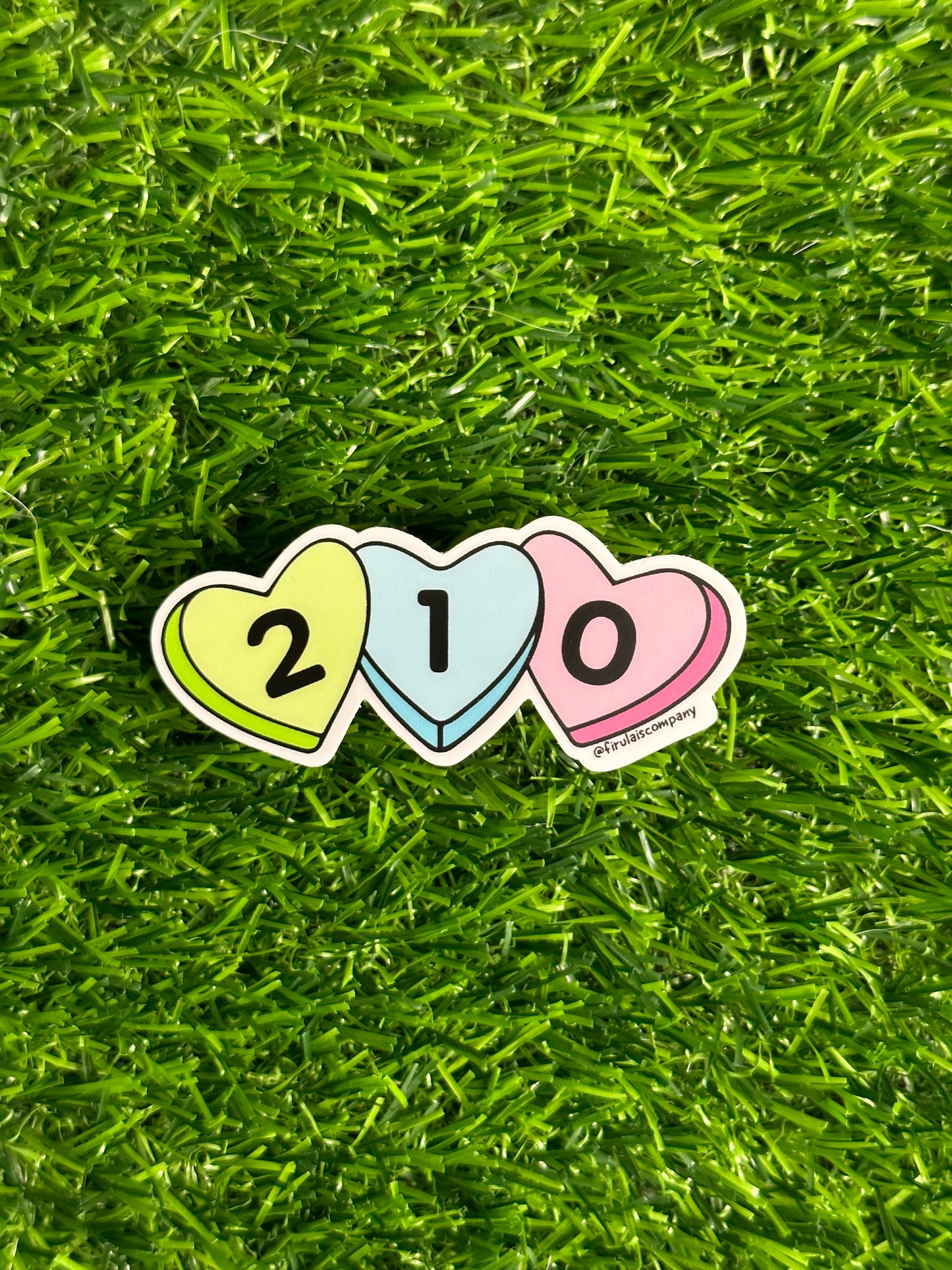 210 sticker