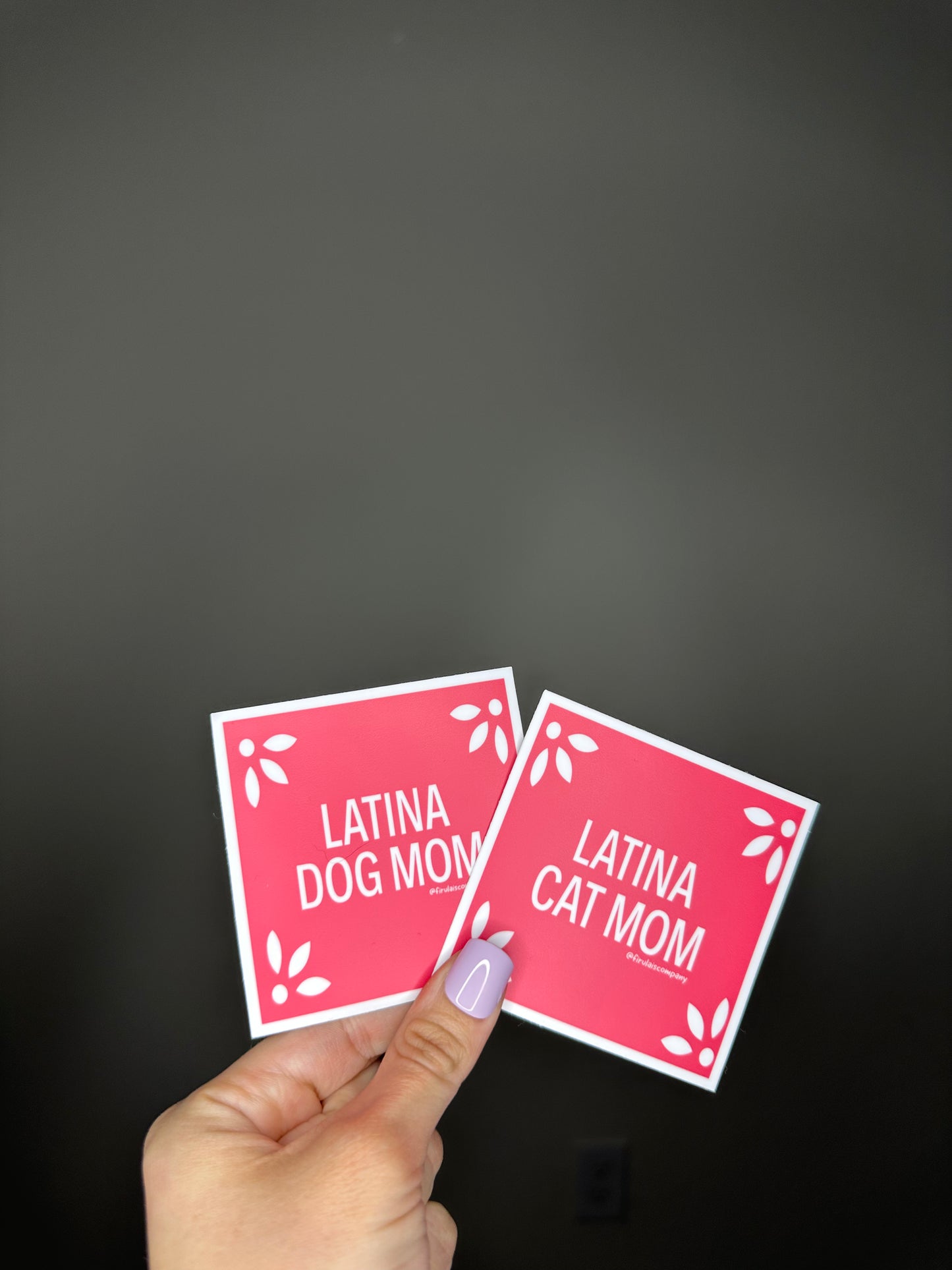 Latina Dog Mom Sticker