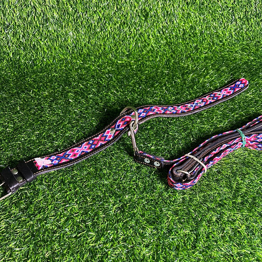 Matching collar and leash set