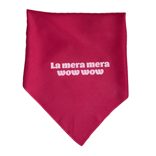 La mera mera wow wow Bandana