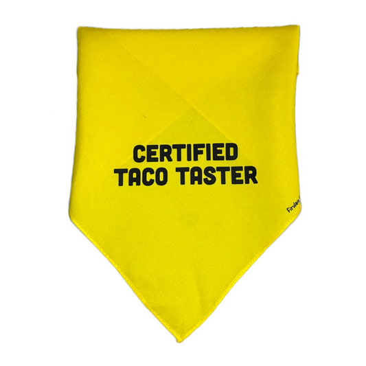 Certified taco taster Bandana